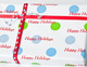 Spring Dots Personalized Gift Wrap Image 2 of 3